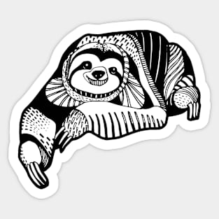 Happy sloth Sticker